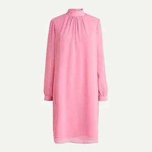 Last chance Long-sleeve mockneck shift dress